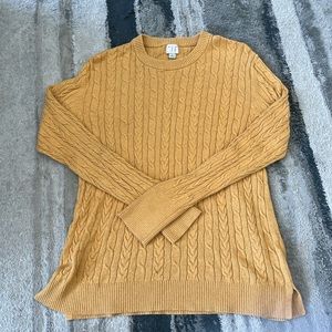 A New Day yellow sweater